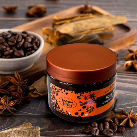 Tẩy Tế Bào Chết Body Quế Hồi & Cà Phê Bilena 380g - Sản Phẩm Chăm Sóc Da Cao Cấp Giúp Làm Sạch Sáng Da, Duy Trì Độ Ẩm Tự Nhiên