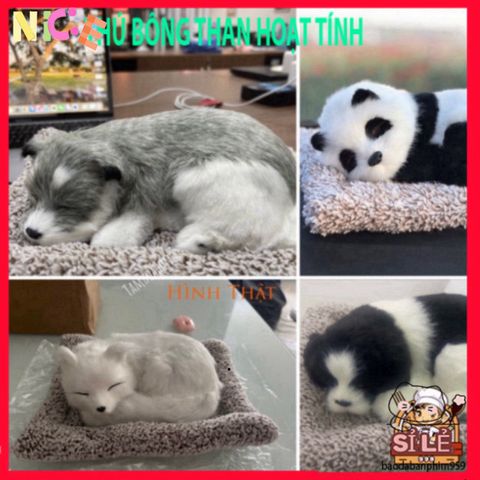 Thú Bông Khử Mùi Than Hoạt Tính - Phụ Kiện Ô Tô Dễ Thương & Làm Sạch Không Khí, Trang Trí Văn Phòng Hút Ẩm