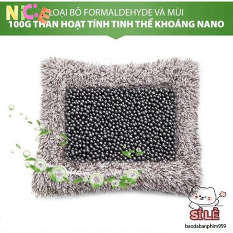 Thú Bông Khử Mùi Than Hoạt Tính - Phụ Kiện Ô Tô Dễ Thương & Làm Sạch Không Khí, Trang Trí Văn Phòng Hút Ẩm