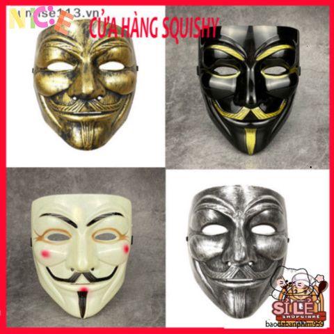 Mặt Nạ Hacker Beauty Vendetta - Phụ Kiện Cosplay Halloween Cho Tiệc Tùng Người Lớn và Trẻ Em, Nét Đẹp Sáng Tạo, An Toàn & Bền Bỉ