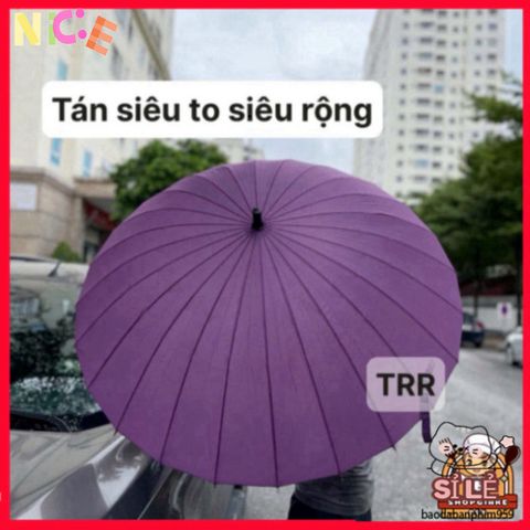 Ô 24 NAN Chống Mưa Siêu Bền - Dù Lớn 115cm, Vải Dù Chống Nắng, Quai Đeo Tiện Lợi, Phụ Kiện Thời Trang Cho Mùa Mưa