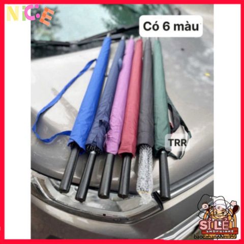 Ô 24 NAN Chống Mưa Siêu Bền - Dù Lớn 115cm, Vải Dù Chống Nắng, Quai Đeo Tiện Lợi, Phụ Kiện Thời Trang Cho Mùa Mưa