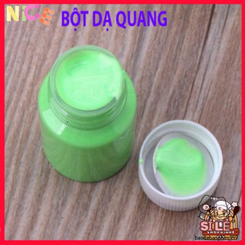 Bột Tô Móng Dạ Quang Phát Sáng Rực Rỡ - 8 Màu Sắc Tươi Sáng, Phụ Kiện Nghệ Thuật Nail DIY, Thích Hợp Cho Lễ Hội Halloween