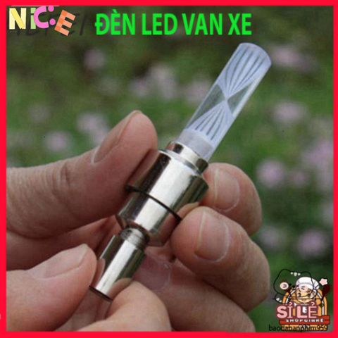 Đèn LED Trang Trí Lốp Xe Đạp - Phụ Kiện An Toàn Thời Trang Tỏa Sáng Ban Đêm - Đèn Flash Nắp Van Xe Đạp Sáng Độc Đáo