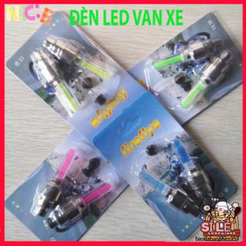 Đèn LED Gắn Bánh Xe Đạp và Xe Máy - Phụ Kiện An Toàn Neon Nhiều Màu Sắc Tự Động Bật Sáng Khi Di Chuyển
