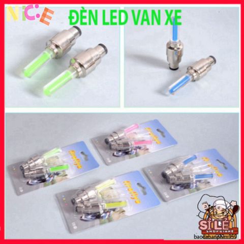 Đèn LED Gắn Bánh Xe Đạp và Xe Máy - Phụ Kiện An Toàn Neon Nhiều Màu Sắc Tự Động Bật Sáng Khi Di Chuyển