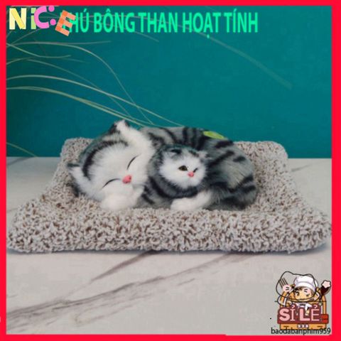 Cún Đôi Chứa Than Hoạt Tính - Bông Gấu Trang Trí Khử Mùi Dễ Thương Cho Ô Tô và Nhà Cửa, Phụ Kiện Tiện Ích Hàng Ngày