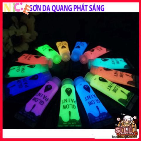 Sơn Dạ Quang 15G An Toàn Phản Xạ Gốc Nước - Nổi Bật Trong Bóng Tối, Dễ Dàng Sử Dụng, Thích Hợp Cho Tiệc Tối và Hoạt Động Ngoài Trời