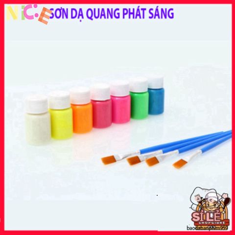 Sơn Dạ Quang 15G An Toàn Phản Xạ Gốc Nước - Nổi Bật Trong Bóng Tối, Dễ Dàng Sử Dụng, Thích Hợp Cho Tiệc Tối và Hoạt Động Ngoài Trời