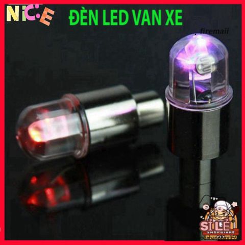Đèn LED Gắn Van Bánh Xe Đạp/Xe Máy - Phụ Kiện Trang Trí An Toàn Ban Đêm với Hiệu Ứng Ánh Sáng Độc Đáo