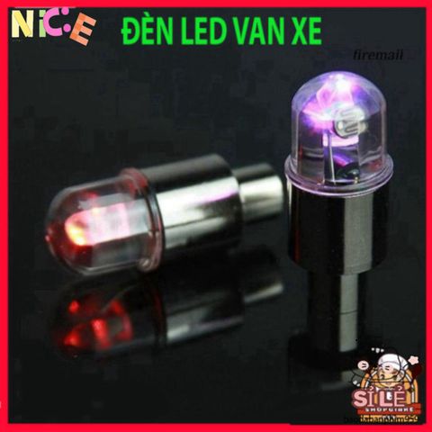 Đèn LED Gắn Van Bánh Xe Đạp/Xe Máy - Phụ Kiện Trang Trí An Toàn Ban Đêm với Hiệu Ứng Ánh Sáng Độc Đáo