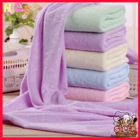 Khăn Tắm Sang Trọng Nhật Bản 70x140cm - Mềm Mại, Thấm Hút Nhanh, Phong Cách Sang Chảnh Cho Spa, Tắm Biển, Quà Tặng Ý Nghĩa