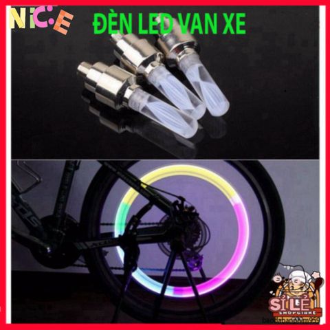 Đèn LED Neon Gắn Van Xe Đạp, Xe Máy - Tự Động Phát Sáng An Toàn, Chống Thấm Nước - DoDoDios Chính Hãng