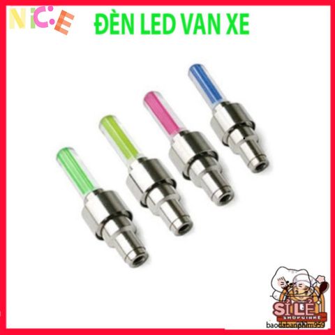 Đèn LED Neon Gắn Van Xe Đạp, Xe Máy - Tự Động Phát Sáng An Toàn, Chống Thấm Nước - DoDoDios Chính Hãng