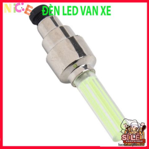 Đèn LED Bánh Lốp Nắp Van Cho Xe Đạp & Xe Máy - Phát Sáng Tự Động, Màu Sắc Sáng Bóng, An Toàn Khi Di Chuyển Ban Đêm