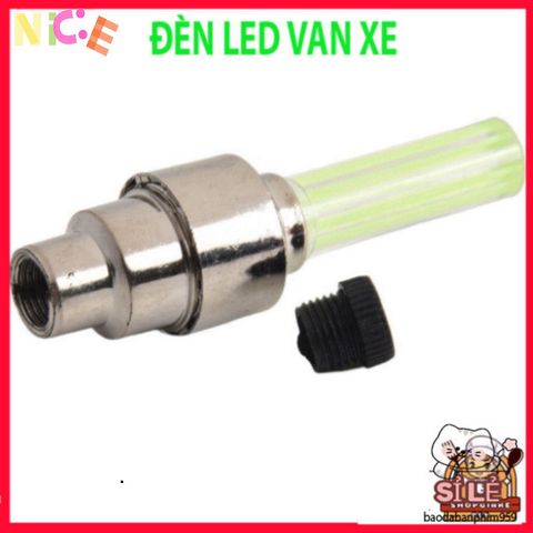 Đèn LED Bánh Lốp Nắp Van Cho Xe Đạp & Xe Máy - Phát Sáng Tự Động, Màu Sắc Sáng Bóng, An Toàn Khi Di Chuyển Ban Đêm