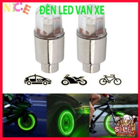 Bộ Đèn LED Trang Trí Bánh Xe Ô Tô, Xe Máy - Bộ 2 hoặc 4 Cái, Phong Cách Thể Thao Siêu Sáng, An Toàn Và Nổi Bật