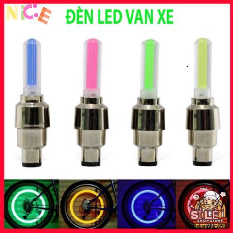 Đèn LED Neon Gắn Bánh Xe Đạp - Xe Máy - Ô Tô, Phụ Kiện Trang Trí An Toàn và Phong Cách, Phát Sáng Khi Di Chuyển Ban Đêm
