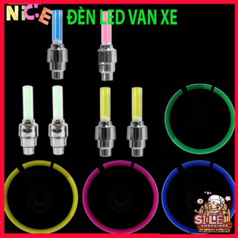 Đèn LED Neon Gắn Bánh Xe Đạp - Xe Máy - Ô Tô, Phụ Kiện Trang Trí An Toàn và Phong Cách, Phát Sáng Khi Di Chuyển Ban Đêm