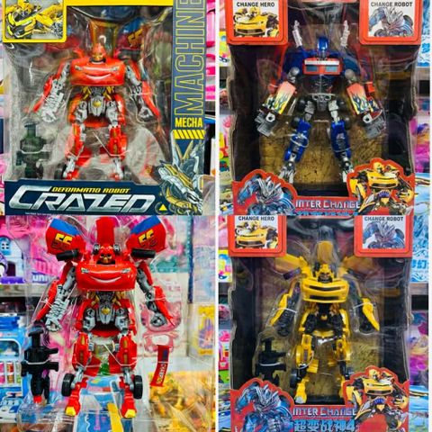 Đồ Chơi Lắp Ghép Robot Biến Hình Xe Ô Tô 8824 5533-60 - Đồ Chơi Giáo Dục Phát Triển Tư Duy Cho Trẻ Em 3 Tuổi Trở Lên