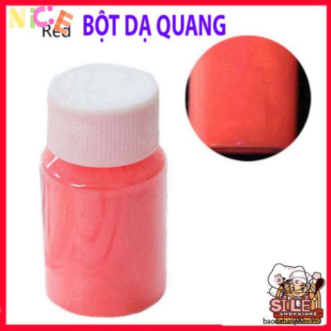 Bộ 12 Màu Bột Phát Sáng Dạ Quang - Trang Sức Resin Thủ Công Phát Sáng Huyền Ảo, Tự Làm Sáng Tạo Cực Độc