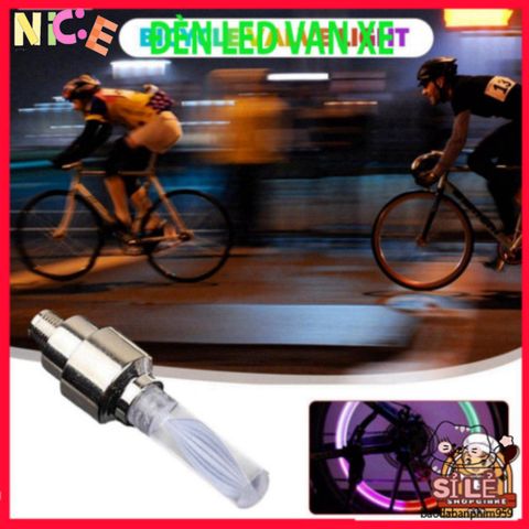 Đèn LED Nhiều Màu Van Lốp Xe Đạp - Ánh Sáng Neon An Toàn và Thú Vị cho Người Thích Đạp Xe Ban Đêm