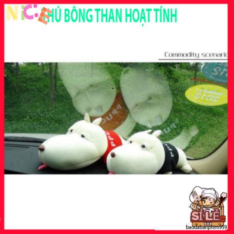 Gấu Bông Cún Dễ Thương Với Than Hoạt Tính - Khử Mùi, Lọc Không Khí Cho Xe Hơi & Không Gian Sống, Quà Tặng Độc Đáo