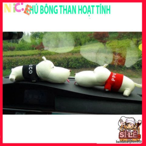 Gấu Bông Cún Dễ Thương Với Than Hoạt Tính - Khử Mùi, Lọc Không Khí Cho Xe Hơi & Không Gian Sống, Quà Tặng Độc Đáo