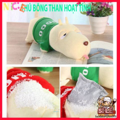 Gấu Bông Cún Dễ Thương Với Than Hoạt Tính - Khử Mùi, Lọc Không Khí Cho Xe Hơi & Không Gian Sống, Quà Tặng Độc Đáo