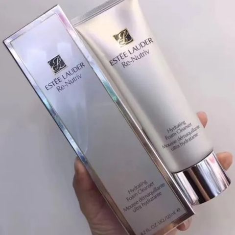 Sữa Rửa Mặt Estee Lauder Re-Nutriv Intensive Hydrating Foam Cleanser 125ml - Giải Pháp Làm Sạch & Cấp Ẩm Cho Da Nhạy Cảm