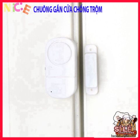 Chuông Cửa An Ninh Chống Trộm Dễ Lắp - Thiết Bị Báo Động 105dB, An Toàn Cho Gia Đình, Hỗ Trợ Quản Lý An Ninh Tại Nhà