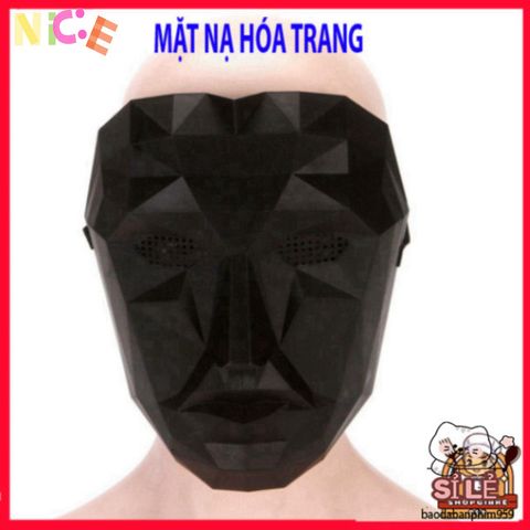 Mặt Nạ Che Mặt Game Show Câu Mực - Cosplay Halloween Độc Đáo Cho Tiệc Tùng và Sự Kiện Hóa Trang