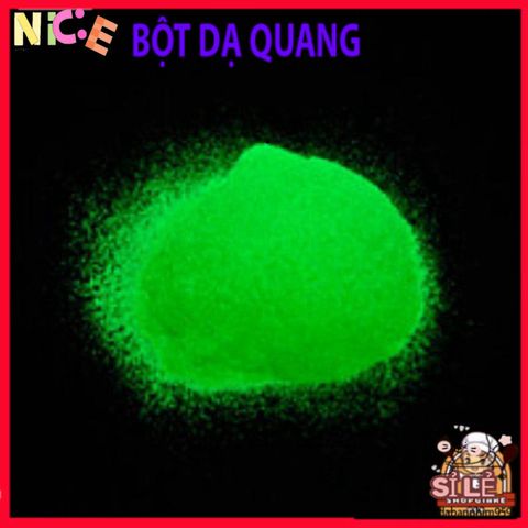 Bột Phát Quang Neon 20g - Bột Dạ Quang Siêu Mạnh Cho Nghệ Thuật Sáng Tạo, Phát Sáng Trong Bóng Tối - Dùng Cho Thủy Tinh, Gỗ, Giấy