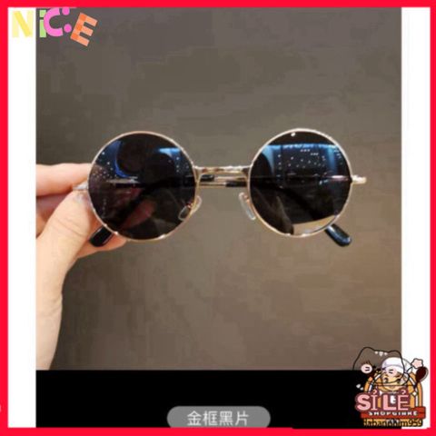 Kính Mát Thời Trang Unisex Nobita Tròn - Bảo Vệ Mắt, Kiểu Dáng Độc Đáo, Phong Cách Cá Tính, Phù Hợp Mọi Dịp