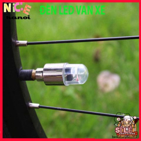 Đèn LED Nắp Van Bánh Xe - Chiếu Sáng Neon Ấn Tượng Cho Xe Đạp, Xe Máy, Xe Hơi - Tiện Ích Lắp Đặt Dễ Dàng