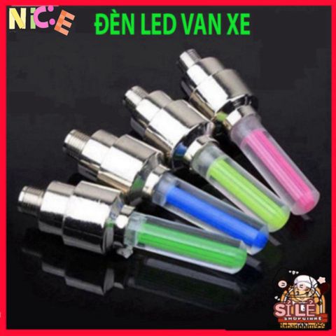 Đèn LED Gắn Van Lốp Xe Đạp & Xe Máy - Phụ Kiện An Toàn, Trang Trí Bánh Xe Độc Đáo Với Ánh Sáng Màu Sắc Sống Động