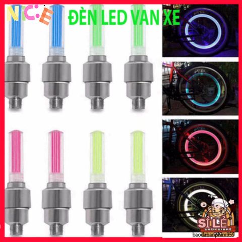 Đèn LED Phát Sáng Cho Van Bánh Xe Đạp, Xe Máy, Ô Tô - An Toàn Và Ấn Tượng Khi Di Chuyển Ban Đêm