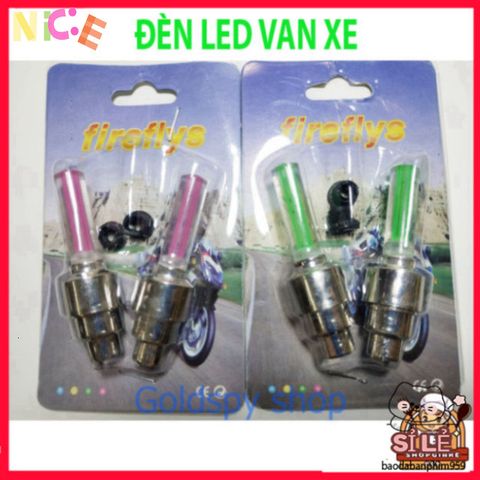 Đèn LED Van Xe - Phụ Kiện Chiếu Sáng Tự Động Cho Xe Máy, Xe Đạp, Ô Tô - Dễ Lắp Đặt, Phong Cách Độc Đáo