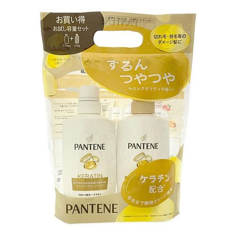Bộ Dầu Gội Xả Pantene Siêu Mượt 270ml - Giảm Rụng Tóc, Cung Cấp Dưỡng Chất Cho Tóc Khỏe Mạnh, Xuất Xứ Nhật Bản