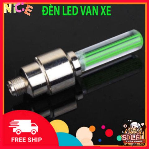 Đèn LED Gắn Van Xe Đạp và Xe Máy DV001 - Chiếu Sáng Tự Động, Nhiều Màu Sắc, Phụ Kiện Thể Thao Độc Đáo, An Toàn Khi Di Chuyển