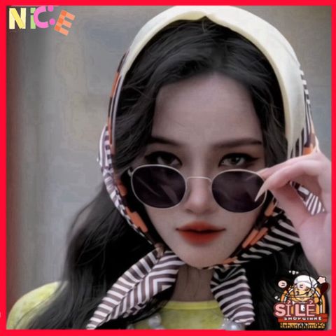 Kính Mắt Ulzzang Retro TIN HIN - Kính Râm Nobita Thời Thượng Chống UV400 - Phụ Kiện Thời Trang Chụp Ảnh Vintage