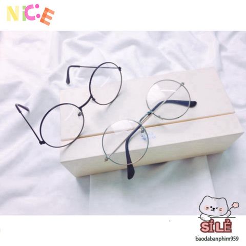 Kính Nobita Tròn - Kính Mắt Phong Cách Thầy Bói Độc Đáo, UV Bảo Vệ, Thời Trang Trẻ Trung, Sang Trọng, Lựa Chọn Hoàn Hảo cho Tín Đồ Thời Trang