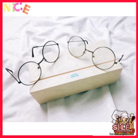 Kính Nobita Tròn - Kính Mắt Phong Cách Thầy Bói Độc Đáo, UV Bảo Vệ, Thời Trang Trẻ Trung, Sang Trọng, Lựa Chọn Hoàn Hảo cho Tín Đồ Thời Trang