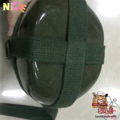 Bình Nước Nhôm Xanh Cổ Điển 1.2L - Bình Tông Đựng Rượu Cao Cấp, Độ Bền Cao, Tiện Dụng Cho Nam Giới