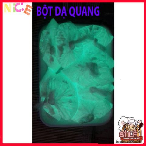 Bột Dạ Quang 10g Màu Xanh Dương - Nguyên Liệu Tạo Mực Phát Sáng và Trang Trí Không Gian Độc Đáo