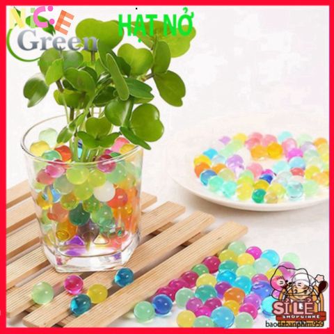 Gói 1000 Viên Hạt Tinh Thể Nở - Trang Trí Cây Cảnh Đẹp Mắt Và Lọ Hoa, An Toàn Cho Sức Khỏe, Sử Dụng Tiện Lợi