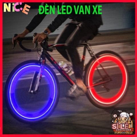Set 2 Đèn LED Neon Gắn Van Xe Đạp Amalife - Phụ Kiện Độc Đáo Cho Xe Đạp, Xe Máy, Ô Tô - An Toàn Và Thú Vị Khi Di Chuyển Ban Đêm