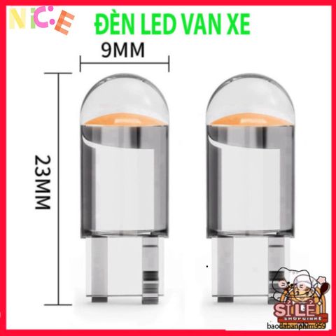 Đèn LED T10 COB 1SMD Siêu Sáng - Chiếu Sáng Tiết Kiệm Năng Lượng Cho Ô Tô & Xe Máy, Đèn Trang Trí Đa Màu Sắc