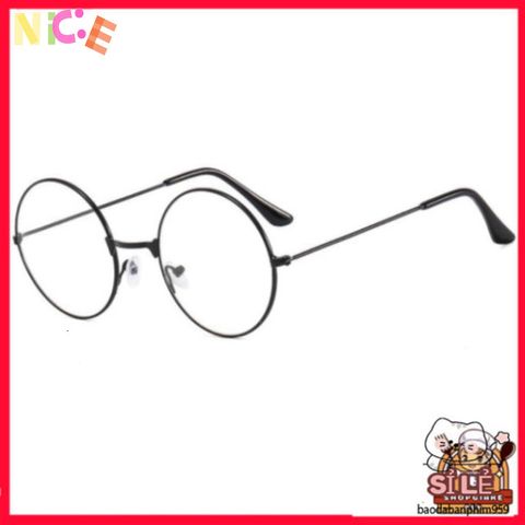 Kính Mát Thời Trang Tròn Nobita - Chống UV400, Phong Cách Học Sinh, Chất Lượng Cao, Thích Hợp Nam Nữ