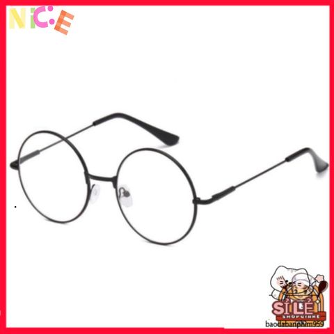 Kính Mát Thời Trang Tròn Nobita - Chống UV400, Phong Cách Học Sinh, Chất Lượng Cao, Thích Hợp Nam Nữ